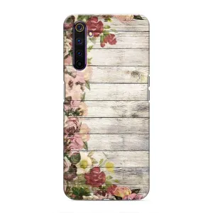 Чехлы с тематикой "ЦВЕТЫ" на Realme 6 Pro (Плетущиеся цветы)
