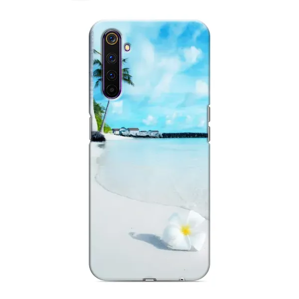 Чехол с рисунком «Пляж» для Realme 6 Pro
