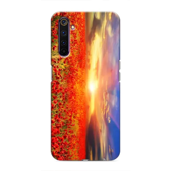 Чехол с рисунком «Поле тюльпанов» для Realme 6 Pro Чехол с рисунком «Поле тюльпанов» для Realme 6 Pro