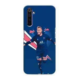 Силиконовый Чехол Realme 6 Pro (Празднование Неймара)