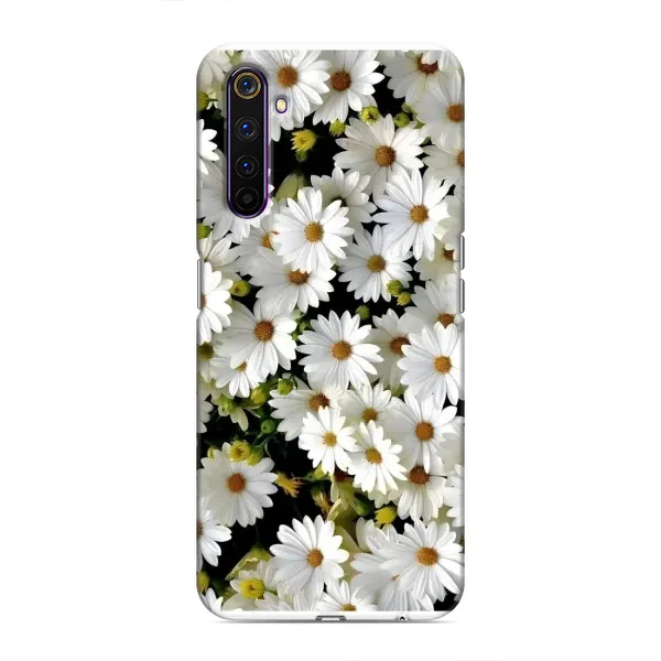 Чехол с рисунком «Рамка в ромашках» для Realme 6 Pro Чехол с рисунком «Рамка в ромашках» для Realme 6 Pro