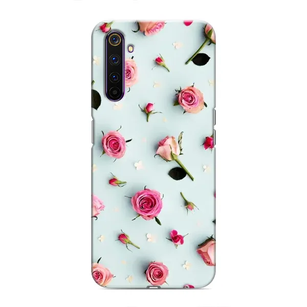 Чехол с рисунком «Разные цветы» для Realme 6 Pro Чехол с рисунком «Разные цветы» для Realme 6 Pro