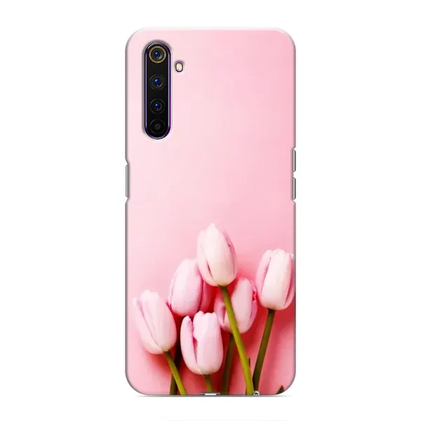 Чехол с рисунком «Розовые тюльпаны» для Realme 6 Pro Чехол с рисунком «Розовые тюльпаны» для Realme 6 Pro