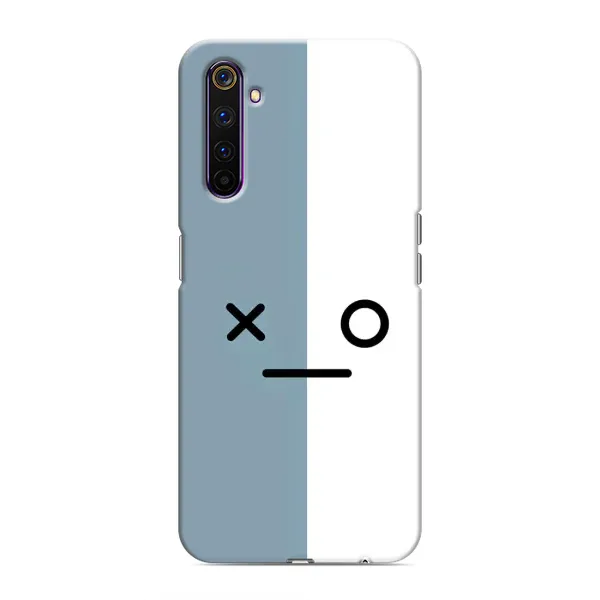 Чехол с рисунком «Серо-белый» для Realme 6 Pro Чехол с рисунком «Серо-белый» для Realme 6 Pro