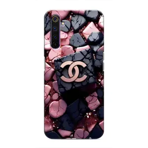 Чехол (Dior, Prada, YSL, Chanel) для Realme 6 Pro (Шанель)