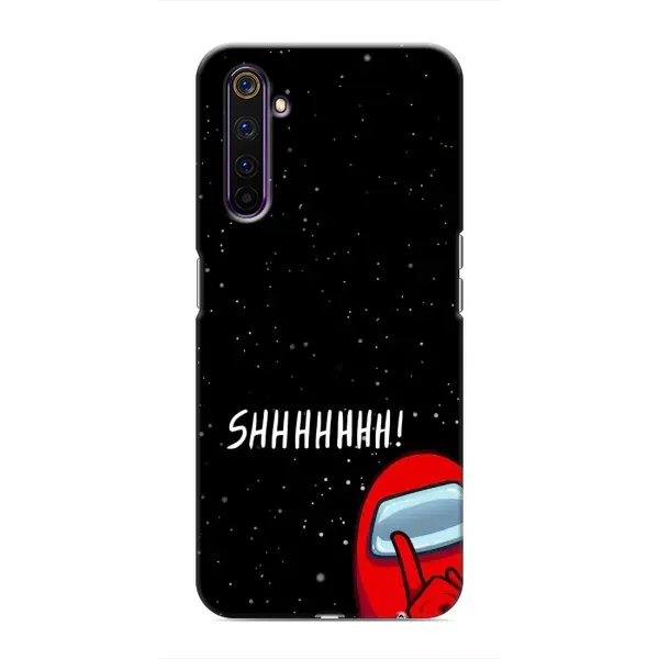 Чехол с рисунком «SHHHHH» для Realme 6 Pro Чехол с рисунком «SHHHHH» для Realme 6 Pro