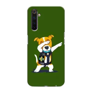Чехол с принтом Собаки Патрон для Realme 6 Pro (Собака Патрон)
