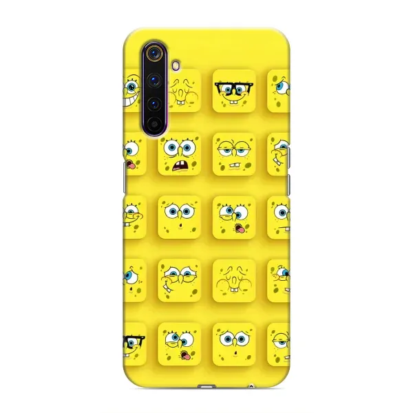 Чехол с рисунком «Спанч-БОБ» для Realme 6 Pro Чехол с рисунком «Спанч-БОБ» для Realme 6 Pro