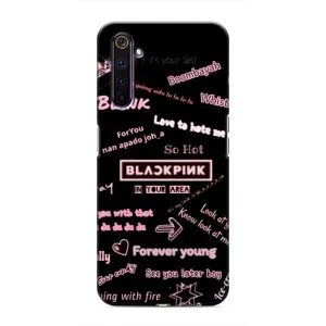 Чехлы с картинкой для Realme 6 Pro (Стиль блэкпинг)