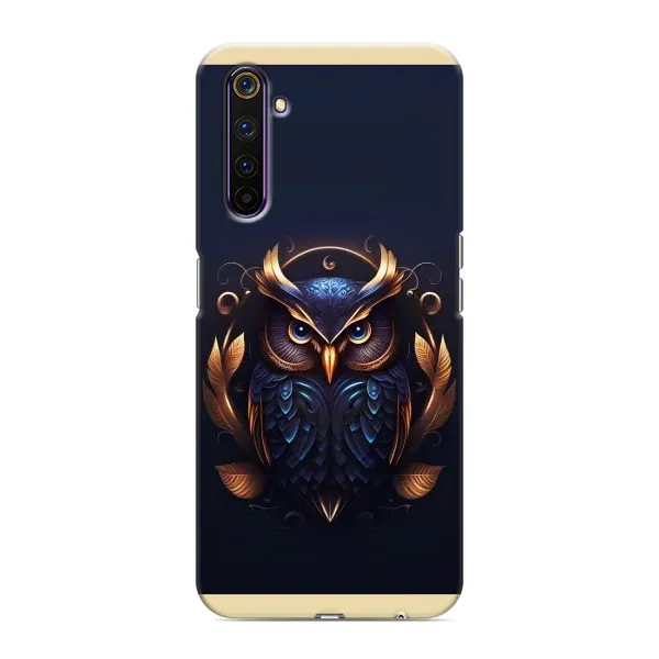 Чехол с рисунком «Стильная Сова» для Realme 6 Pro Чехол с рисунком «Стильная Сова» для Realme 6 Pro