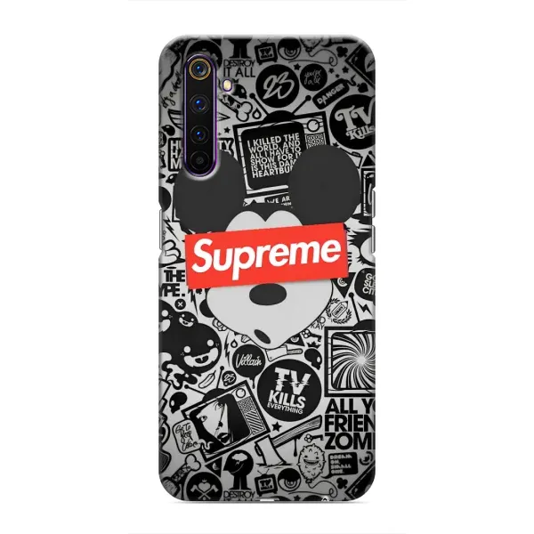 Чехол с рисунком «Supreme Маус» для Realme 6 Pro