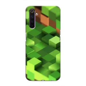 Чохли для Realme 6 Pro (Персонажі МайнКрафт) (Текстура)