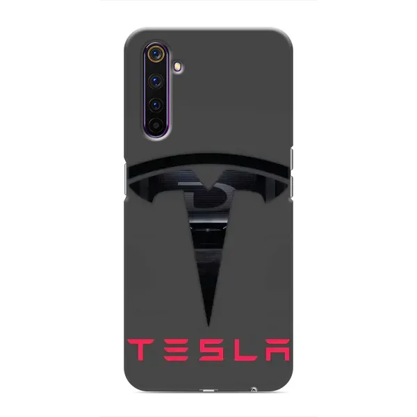 Чехол с рисунком «Logo TESLA» для Realme 6 Pro Чехол с рисунком «Logo TESLA» для Realme 6 Pro