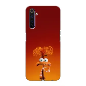 Чехол Головоломка для Realme 6 Pro - (AlphaPrint) (Тревожность)