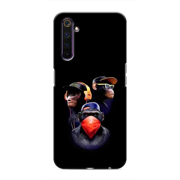 Чехол с рисунком «Три обезьяны» для Realme 6 Pro Чехол с рисунком «Три обезьяны» для Realme 6 Pro