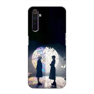 Чехлы с принтом Уэнсдей на Realme 6 Pro (Уэнсдей и Энди)