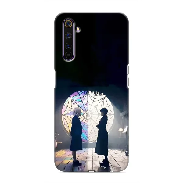 Чехол с рисунком «Уэнсдей и Энди» для Realme 6 Pro