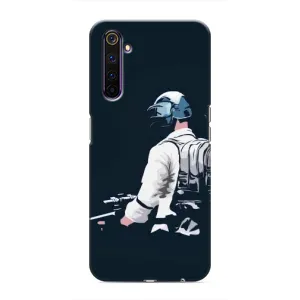 Чохол з картинкою "Герой Pubg" на Realme 6 Pro (В екіперівці)
