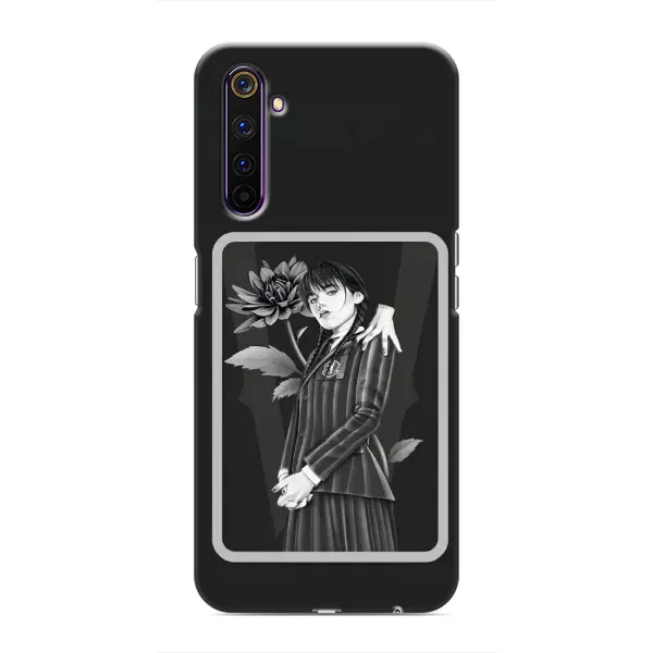 Чехол с рисунком «Венсдей картина» для Realme 6 Pro