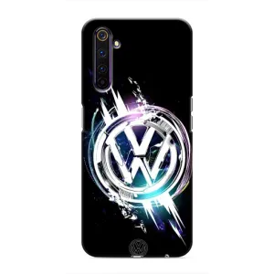 Чехол "Фольксваген" для Realme 6 Pro (Volkswagen на черном)