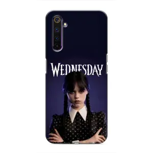 Чехлы с принтом Уэнсдей на Realme 6 Pro (Wednesdey)