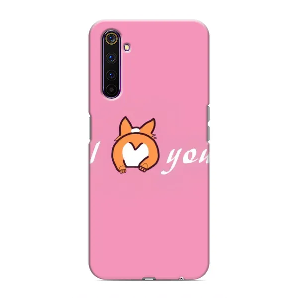 Чехол с рисунком «Я тебя люблю» для Realme 6 Pro Чехол с рисунком «Я тебя люблю» для Realme 6 Pro