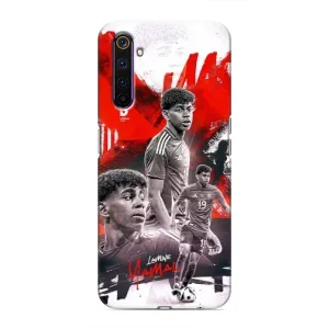 Чехол Ламин Ямаль на Реалми 6 Про (Ямаль 19)