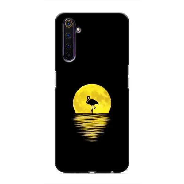 Чехол с рисунком «Желтый Закат» для Realme 6 Pro