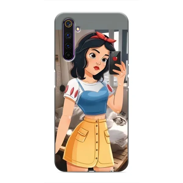 Чехол с рисунком «Белоснежка с телефоном» для Realme 6 Pro Чехол с рисунком «Белоснежка с телефоном» для Realme 6 Pro