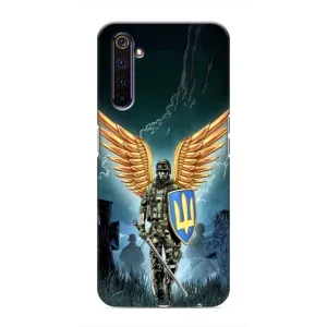 Патриотический Чехол для Realme 6 Pro (ЗСУ з крильями)