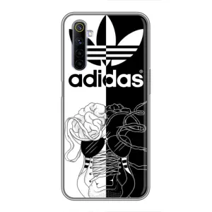 Чохол с стилі "Адідас" для Реалмі 6 (Adidas шнурки)