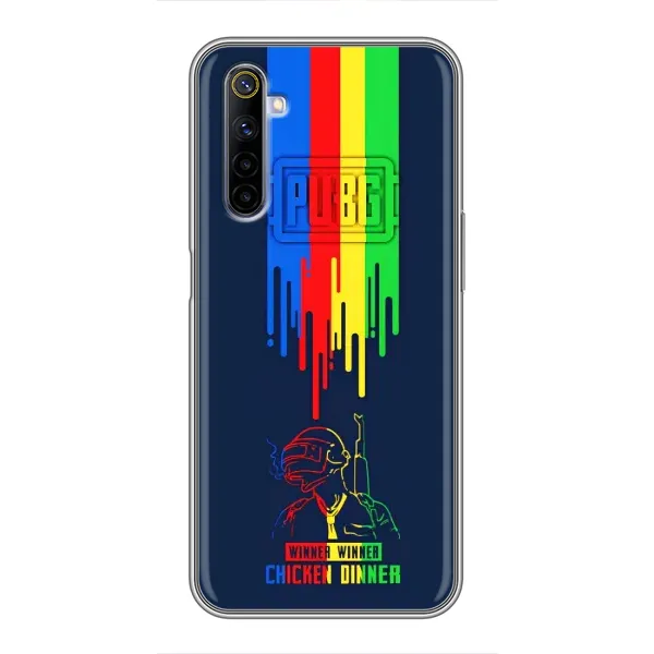 Чехол с рисунком «Арт Пабг» для Realme 6 Чехол с рисунком «Арт Пабг» для Realme 6