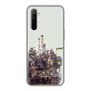 Чехлы на военную тематику для Realme 6 (Азовсталь)