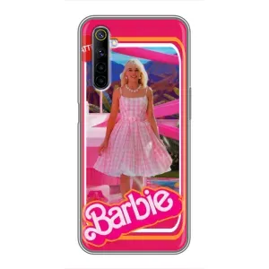 Силіконовый Чохол Барбі фільм на Realme 6 (Барбі Марго)