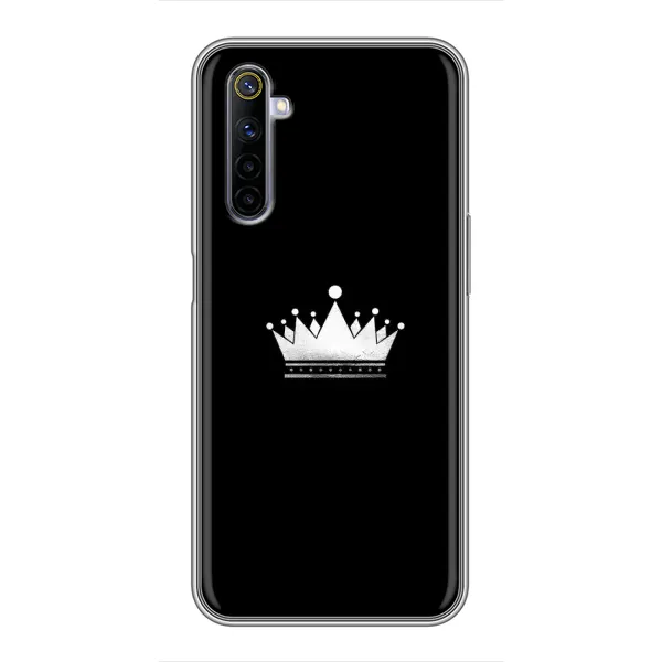 Чехол с рисунком «Белая корона» для Realme 6 Чехол с рисунком «Белая корона» для Realme 6