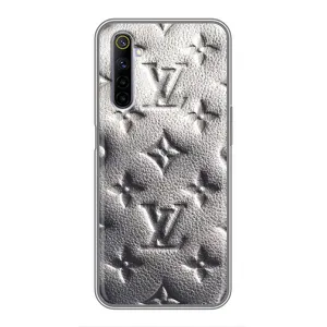 Текстурний Чохол Louis Vuitton для Реалмі 6 (Бежевий ЛВ)