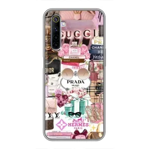 Чохол (Dior, Prada, YSL, Chanel) для Realme 6 (Брендb)