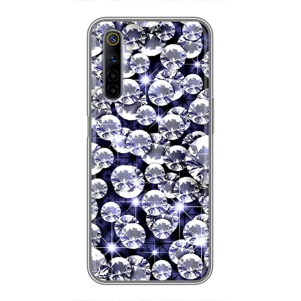 Чехол с рисунком «Бриллианты» для Realme 6 Чехол с рисунком «Бриллианты» для Realme 6
