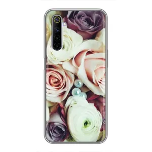 Чехлы с принтом Розочки для Realme 6 (Букет РОЗ)