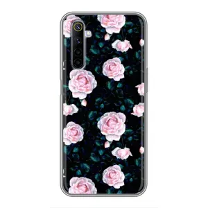 Чехлы с принтом Розочки для Realme 6 (Чайные розы)