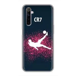 Чехол Криштиану Роналду для Realme 6 (CR7 Удар)