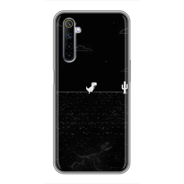 Чехол с рисунком «Динозаврик» для Realme 6 Чехол с рисунком «Динозаврик» для Realme 6