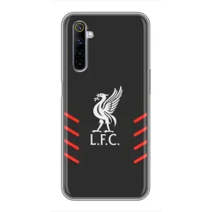 Силіконові Чохли з принтом Футбол на Realme 6 (Емблема Liverpool)