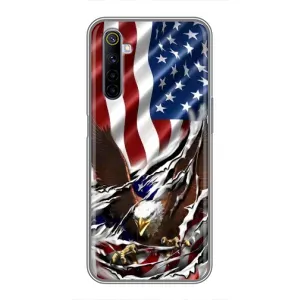 Чохол Прапор USA для Realme 6 (Прапор USA)