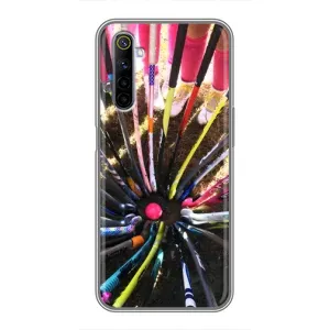 Чехлы с принтом Спортивная тематика для Realme 6 (Флорбол)
