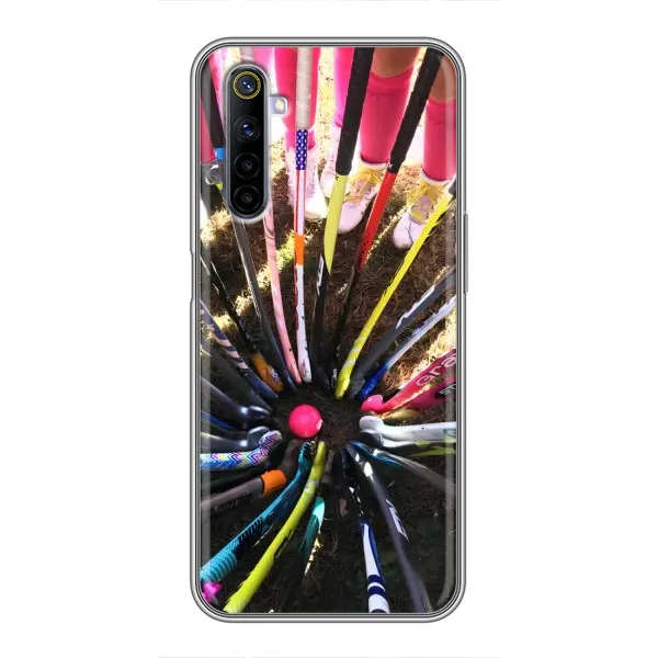 Чехол с рисунком «Флорбол» для Realme 6 Чехол с рисунком «Флорбол» для Realme 6