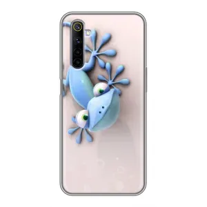 Чехлы с изображением разных животных для Realme 6 (Геккон)