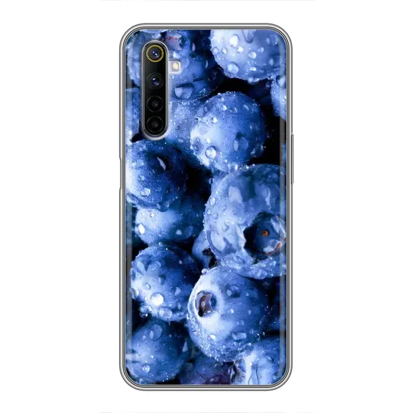 Чехол с рисунком «Голубика» для Realme 6 Чехол с рисунком «Голубика» для Realme 6