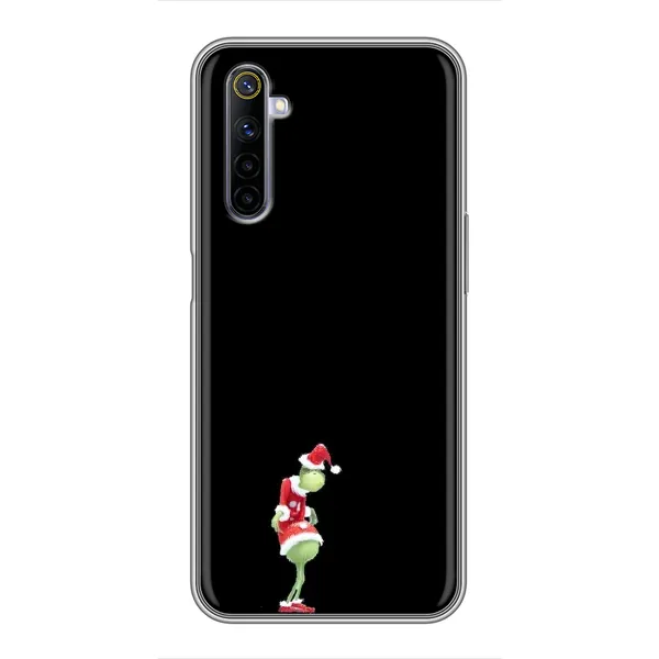 Чехол с рисунком «Гринч на чорном» для Realme 6 Чехол с рисунком «Гринч на чорном» для Realme 6