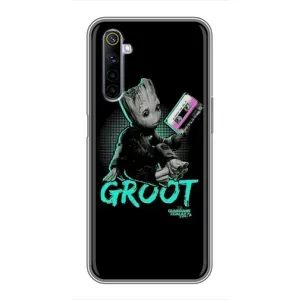 Чехол Супергерои Марвел на Реалми 6 (Groot)